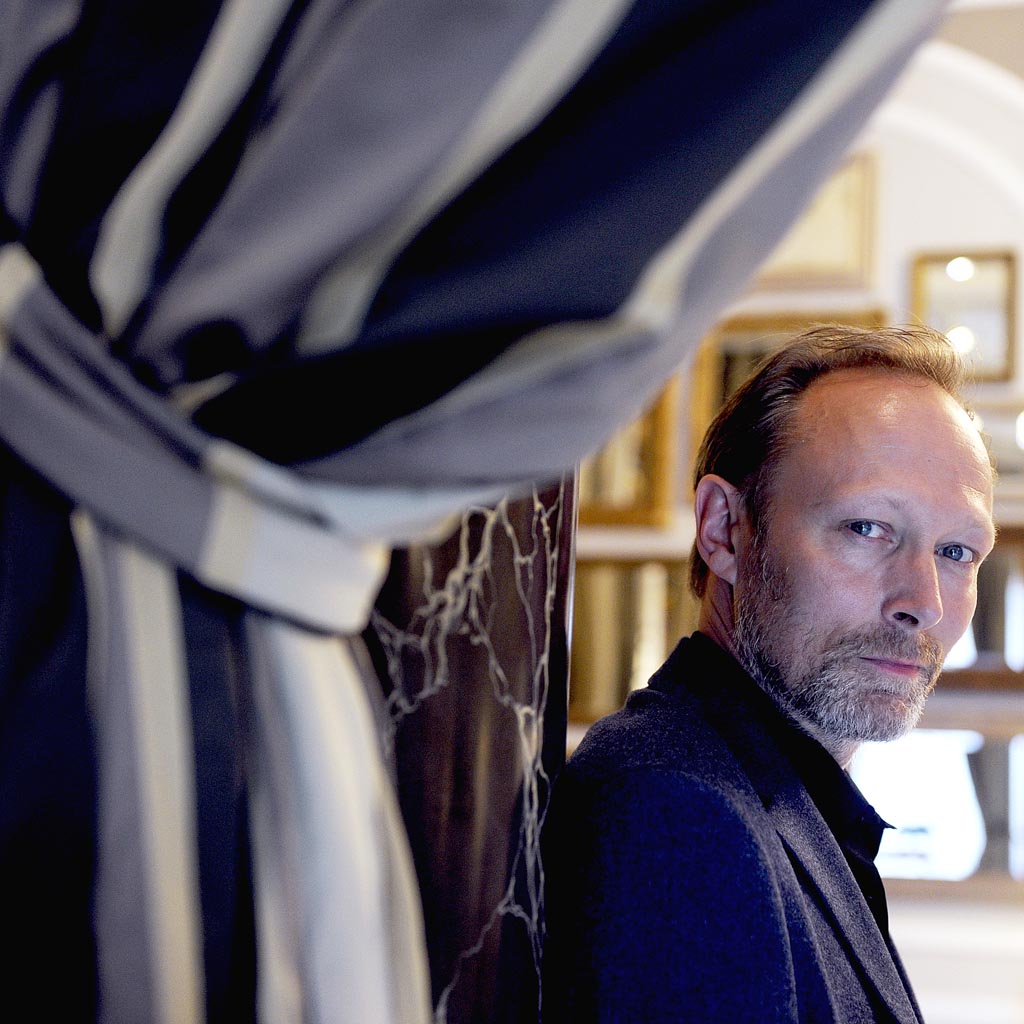 60th Zinemaldia. Festival de Cine de San Sebastian Donostia.Portraits of Lars Mikkelsen
